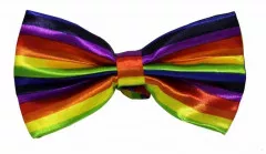 Rainbow Bow Tie